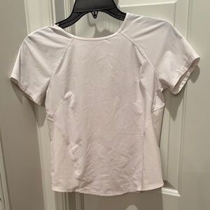 lululemon athletica white Short Sleeve athletic Tee